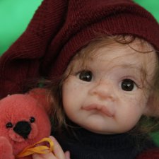 Малышок, кукла реборн Элины Кудрявцевой