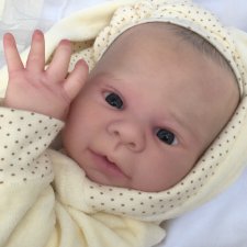 Кнопик кукла-реборн Элины Кудрявцевой