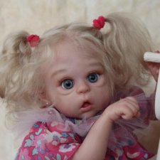 Анюточка кукла-реборн Элины Кудрявцевой