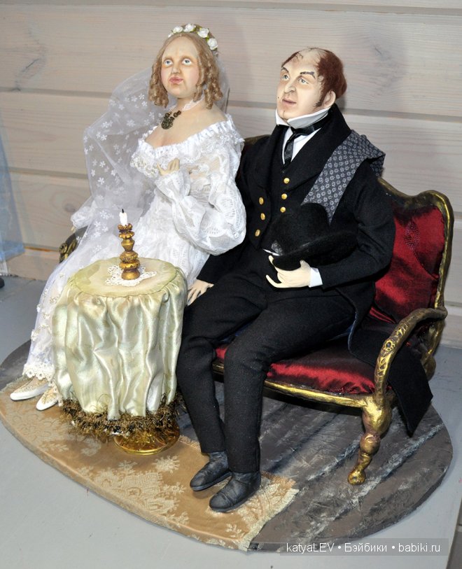 куклы "Женитьба"