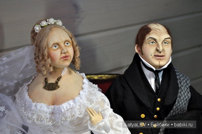 куклы "Женитьба"