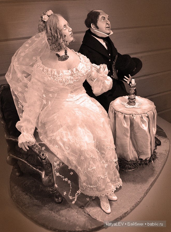 куклы "Женитьба"