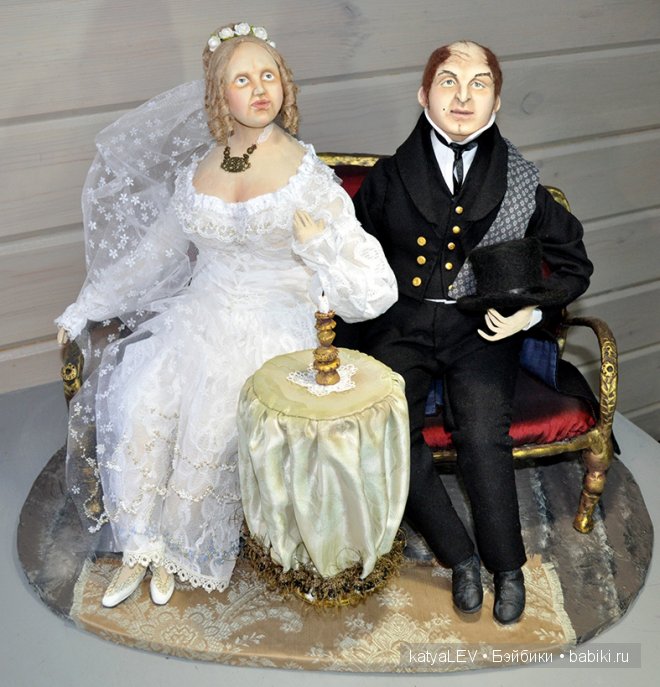 куклы "Женитьба"