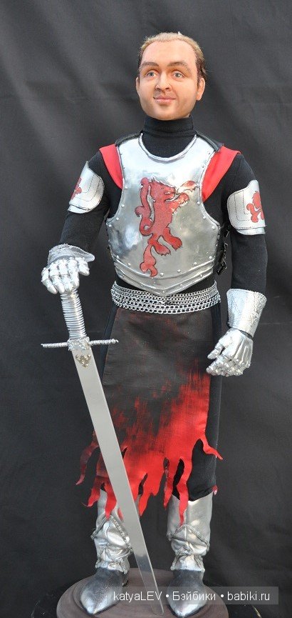 Портретная кукла Тимкаевой Елены - Аскольд Запашный (фото 3)