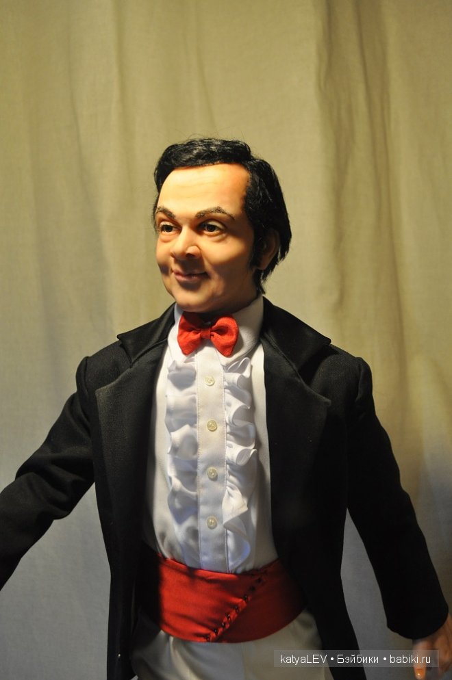 Портретная кукла Тимкаевой Елены - Муслим Магомаев (фото 4)