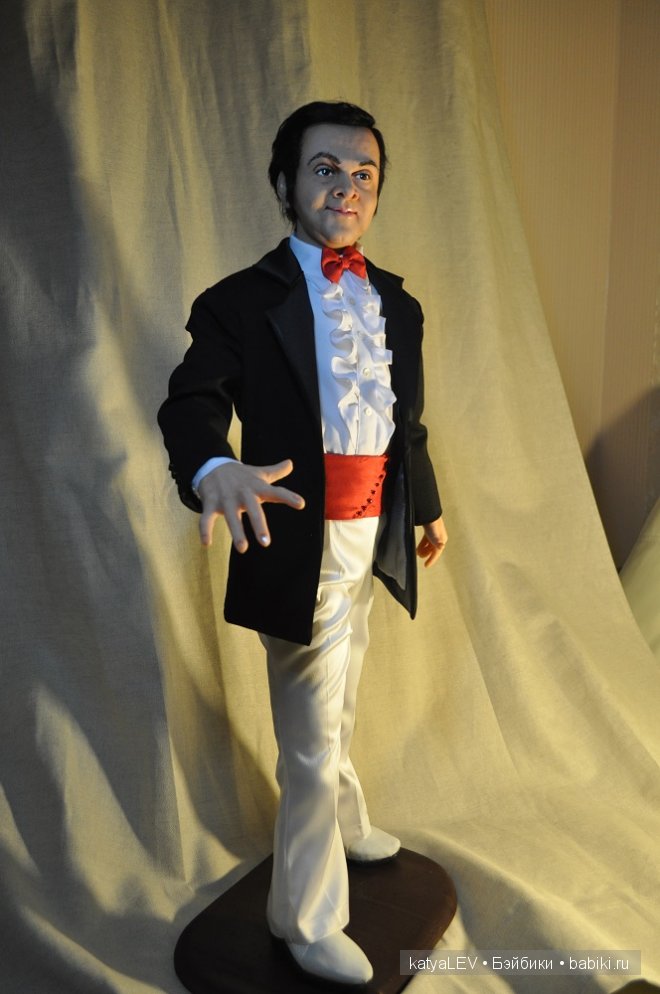 Портретная кукла Тимкаевой Елены - Муслим Магомаев