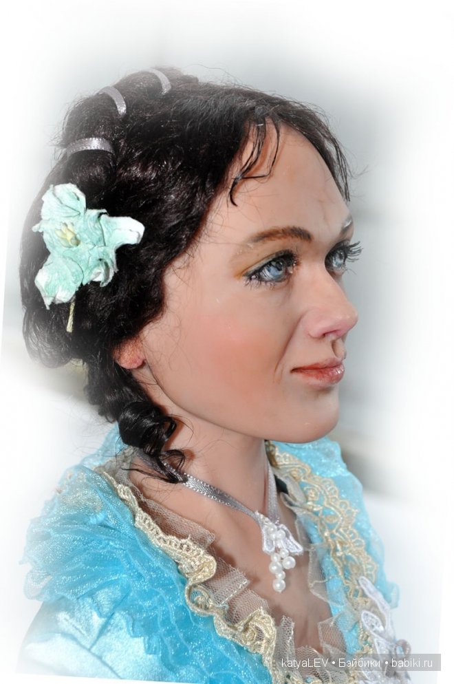 Авторская портретная кукла Тимкаевой Елены - Лариса Гузеева