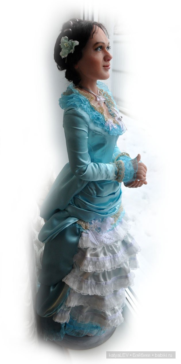Авторская портретная кукла Тимкаевой Елены - Лариса Гузеева (фото 2)