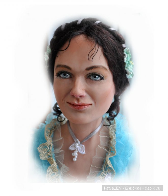 Авторская портретная кукла Тимкаевой Елены - Лариса Гузеева (фото 5)