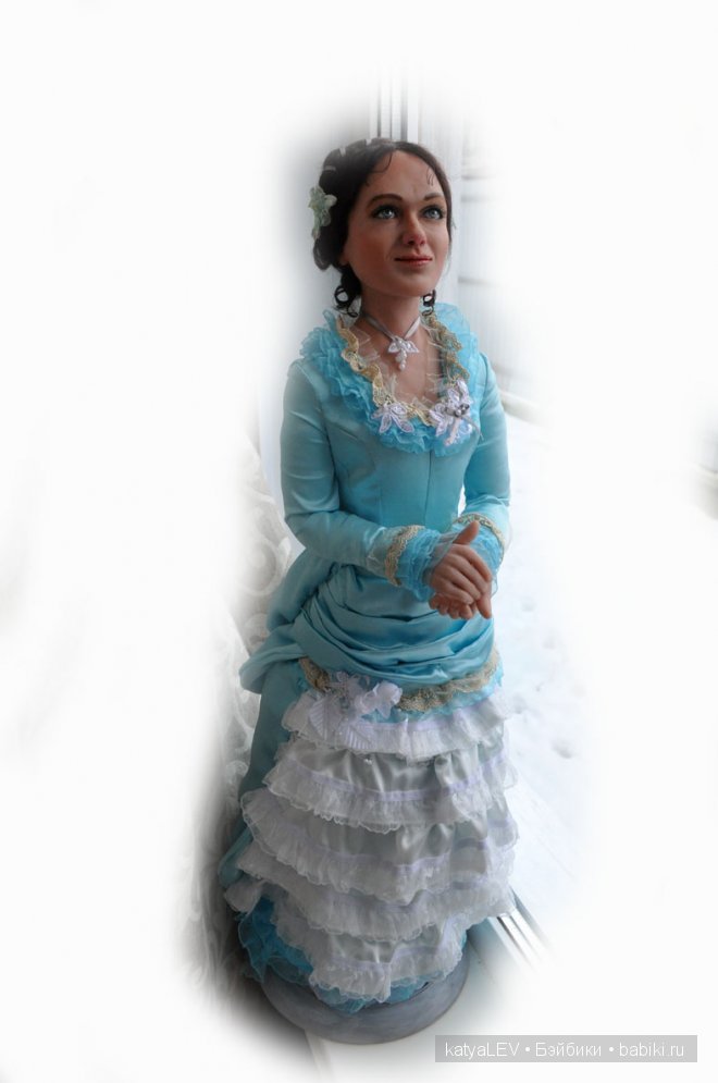 Авторская портретная кукла Тимкаевой Елены - Лариса Гузеева (фото 4)