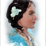 Авторская портретная кукла Тимкаевой Елены - Лариса Гузеева