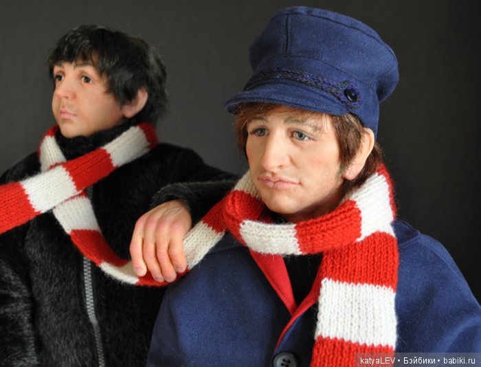 Портретные куклы - Битлз — Авторские портретные куклы по фото: галерея работ