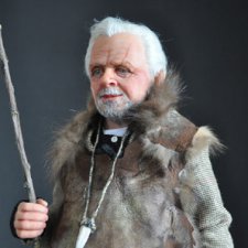 Портретная кукла Тимкаевой Елены "Энтони Хопкинс"