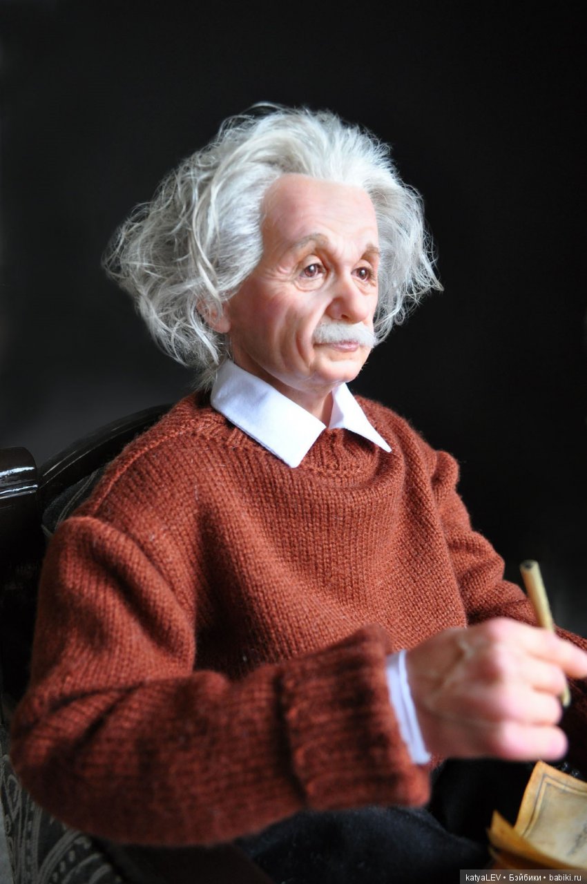 кукла "Альберт Эйнштейн"