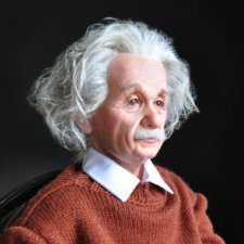 Портретная кукла Тимкаевой Елены "Альберт Эйнштейн"