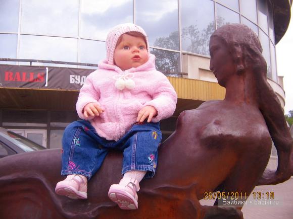 реборн Арианна , испанская ,характерная кукла ,виды города.