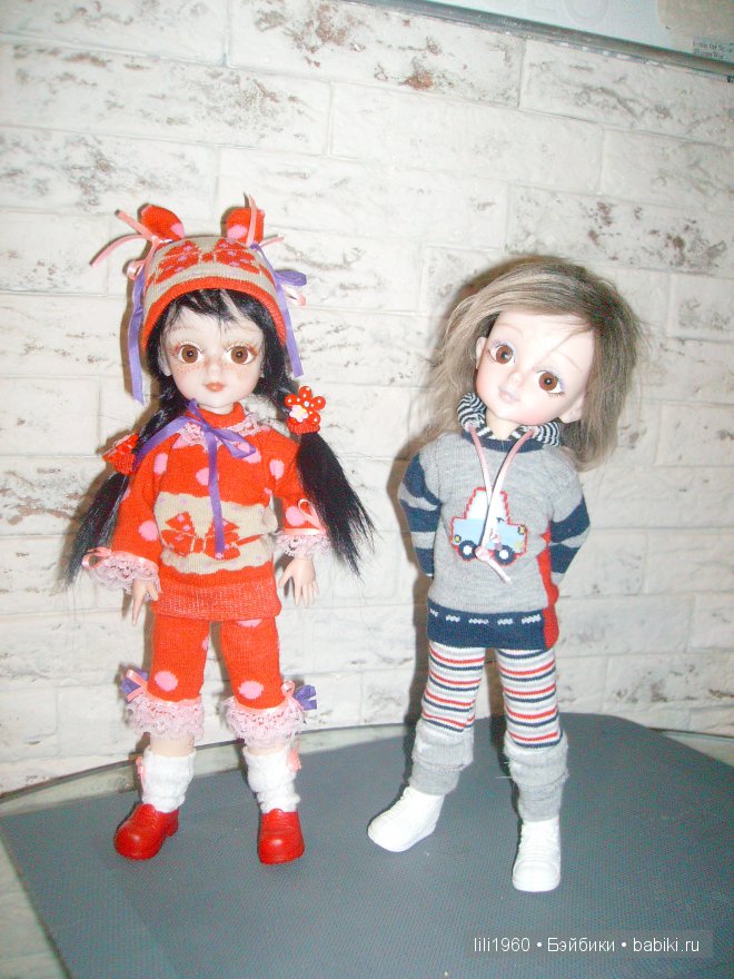 BABY GERL and BABY BOY — Куклы Звезды подиума (Angel Collection): шарнирные (фото 10)