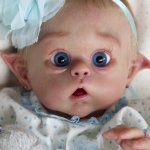 Эльфик Герда. Кукла реборн Наталии Сомовой