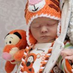 Макарик в роли Тигрули. Кукла реборн Наталии Сомовой