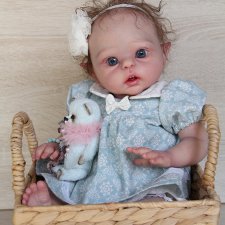 Доминика - мой прототип Луны от Ольги Ауэр. Кукла реборн Наталии Сомовой