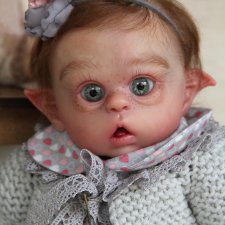 Крошка Энни. Кукла реборн Наталии Сомовой