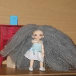 Парик своими руками - первое произведение для куклы БЖД