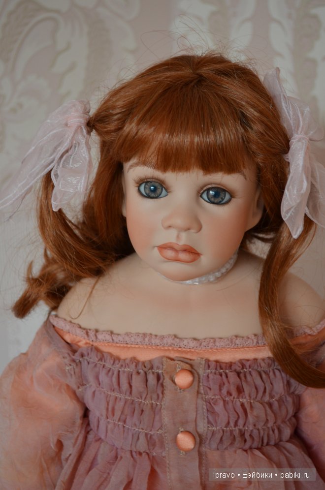 Monika Levenig и её коллекция фарфоровых кукол