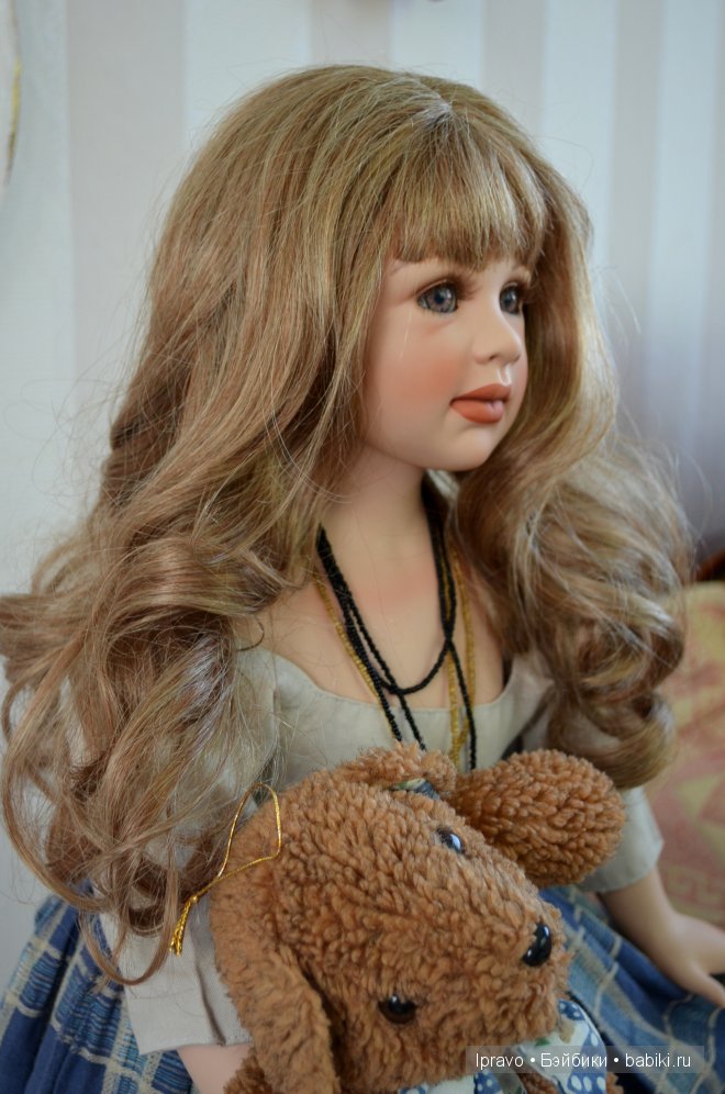 Monika Levenig и её коллекция фарфоровых кукол