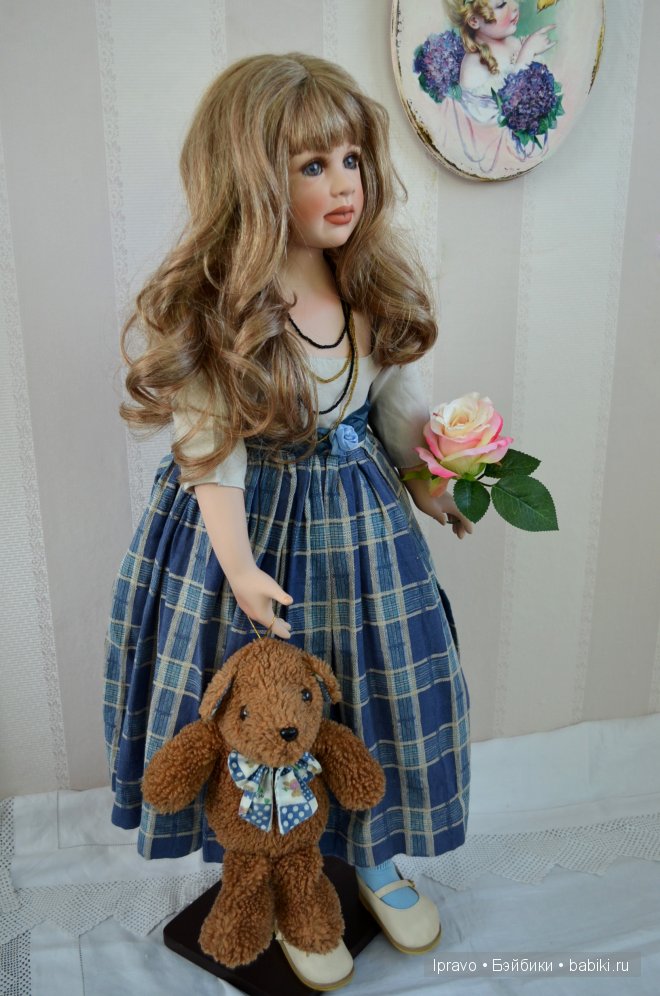 Monika Levenig и её коллекция фарфоровых кукол