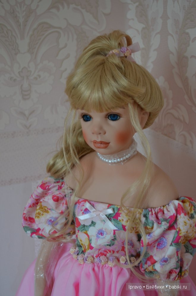 Monika Levenig и её коллекция фарфоровых кукол