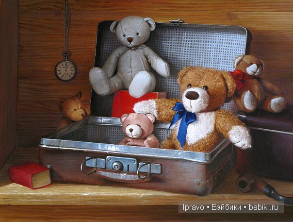 Медвежонкин топик — Плюшевые мишки и игрушки (Teddy Bear): винтаж (фото 2)