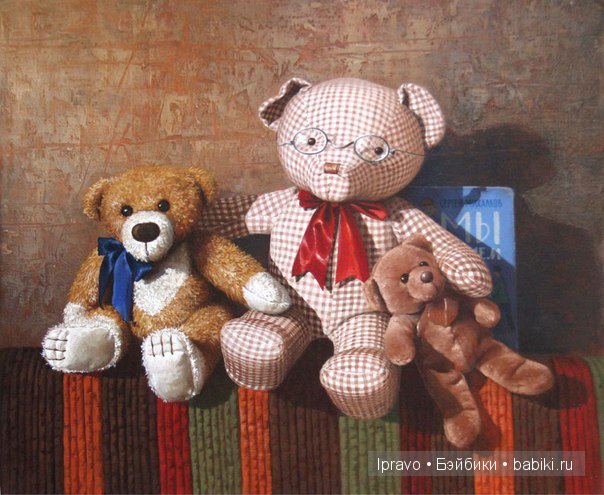 Медвежонкин топик — Плюшевые мишки и игрушки (Teddy Bear): винтаж