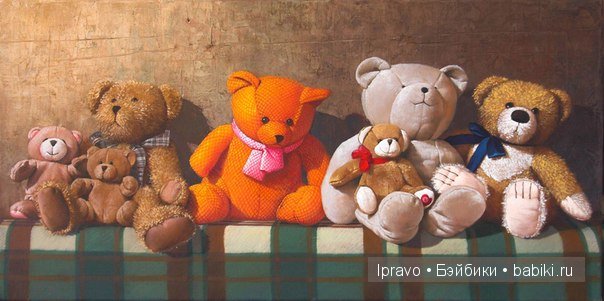 Медвежонкин топик — Плюшевые мишки и игрушки (Teddy Bear): винтаж (фото 3)