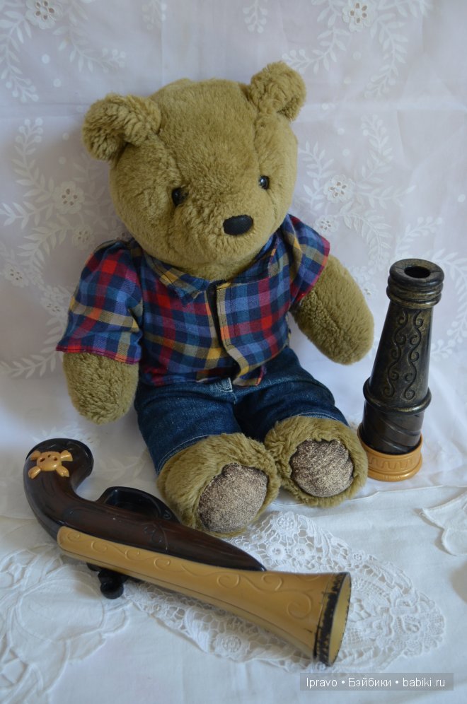 Медвежонкин топик — Плюшевые мишки и игрушки (Teddy Bear): винтаж