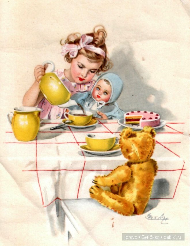 Медвежонкин топик — Плюшевые мишки и игрушки (Teddy Bear): винтаж (фото 8)