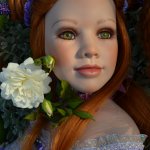 Моя золотая осень - часть 2. Волшебная фея - фарфоровая кукла Sarinie от Roja Raissi, Fairy Collection