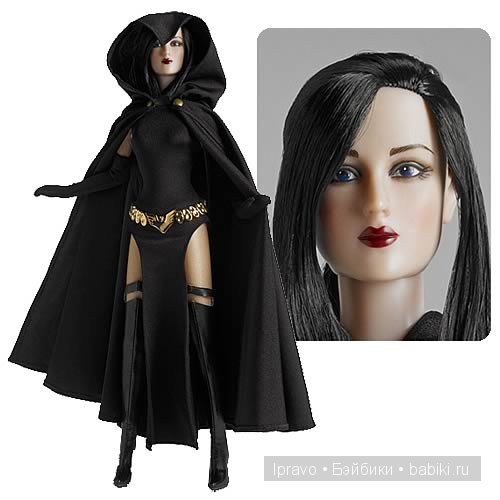 Образ "леди Равен" в куклах. Фарфоровая кукла - японочка RAVEN от Donna RuBert
