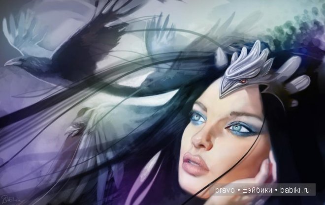 Образ "леди Равен" в куклах. Фарфоровая кукла - японочка RAVEN от Donna RuBert (фото 8)