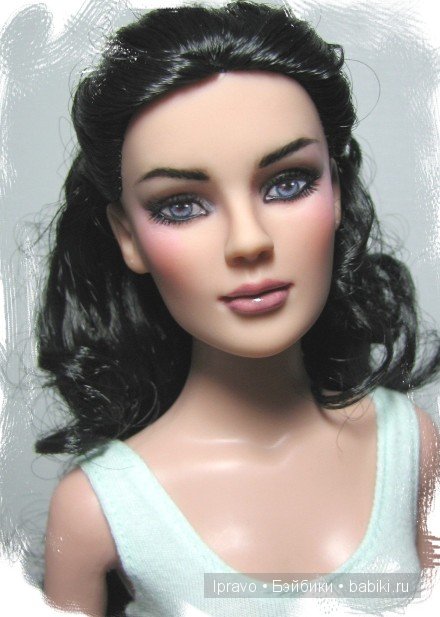 Образ "леди Равен" в куклах. Фарфоровая кукла - японочка RAVEN от Donna RuBert