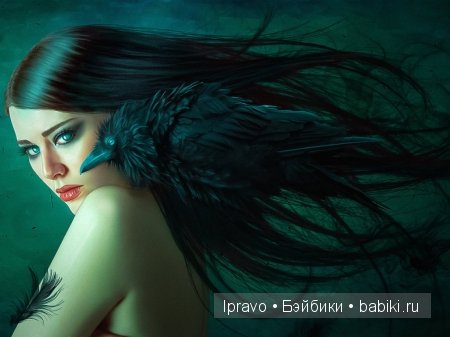 Образ "леди Равен" в куклах. Фарфоровая кукла - японочка RAVEN от Donna RuBert