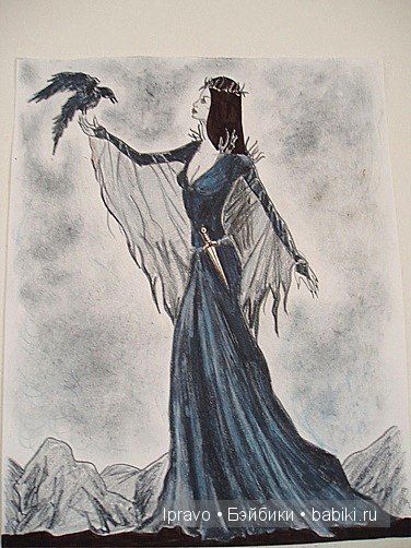 Образ "леди Равен" в куклах. Фарфоровая кукла - японочка RAVEN от Donna RuBert