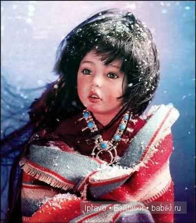 Образ "леди Равен" в куклах. Фарфоровая кукла - японочка RAVEN от Donna RuBert