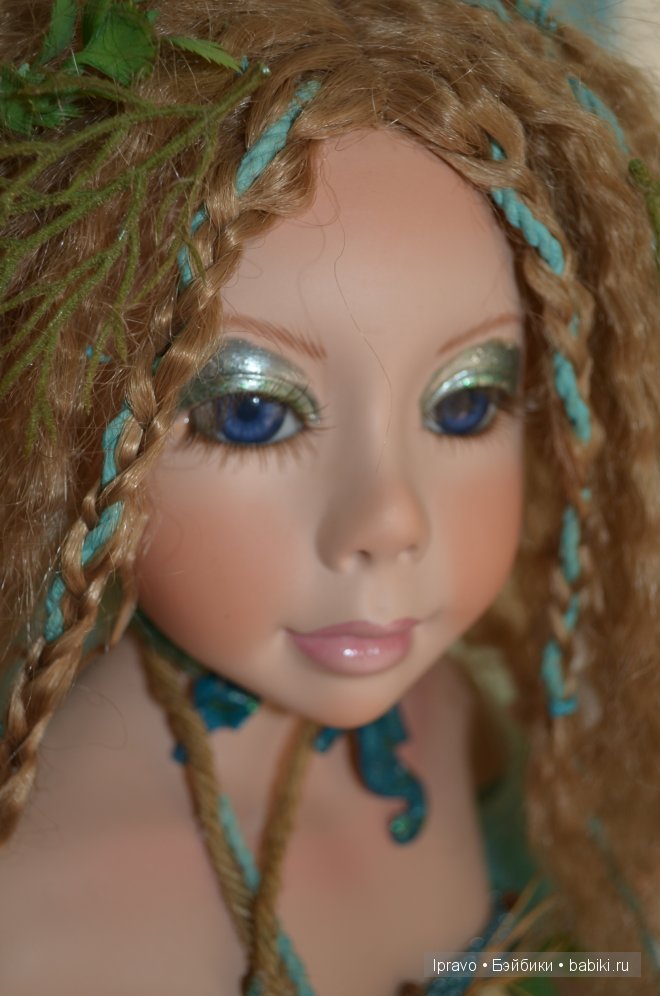 Русалки - миф или... Знакомство с куклой Sira die Meerjungfrau (морская нимфа) от Shirley