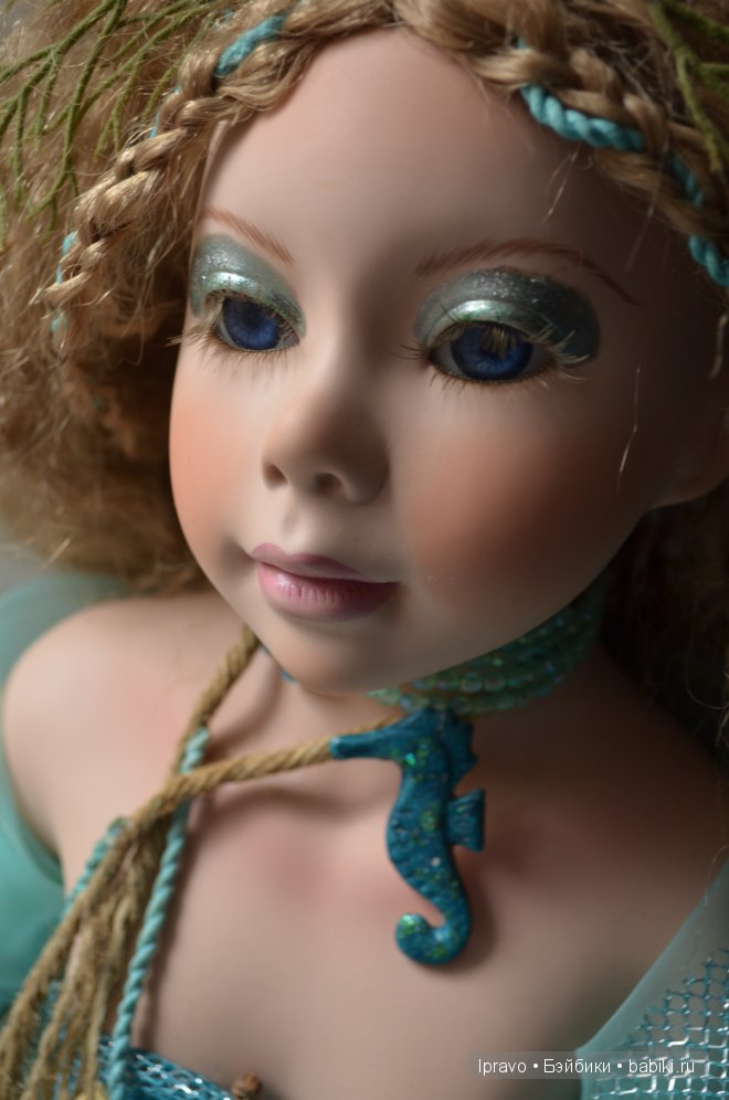 Русалки - миф или... Знакомство с куклой Sira die Meerjungfrau (морская нимфа) от Shirley