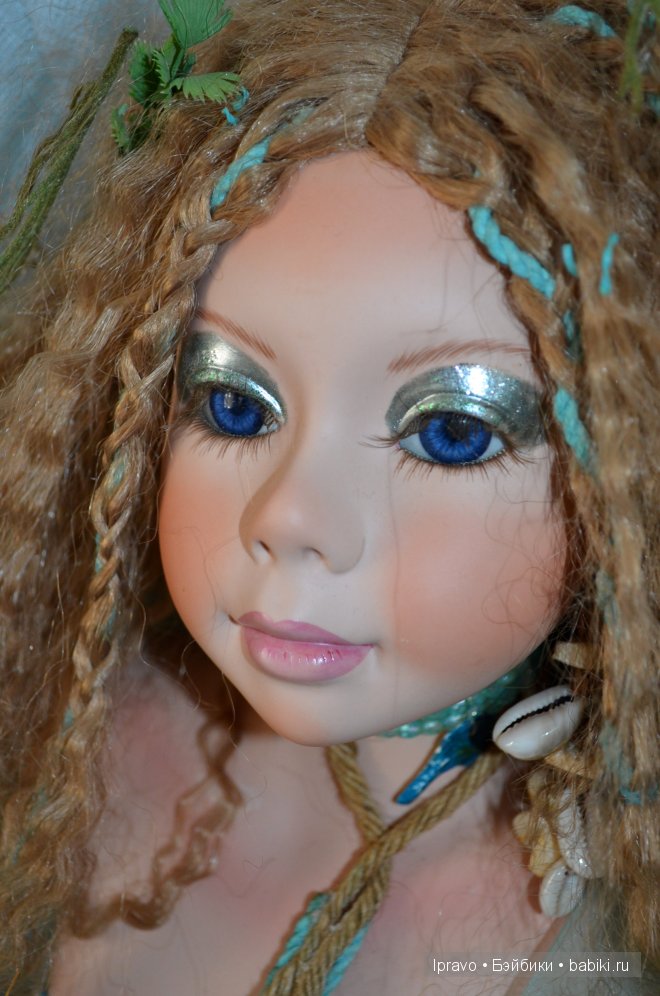 Русалки - миф или... Знакомство с куклой Sira die Meerjungfrau (морская нимфа) от Shirley