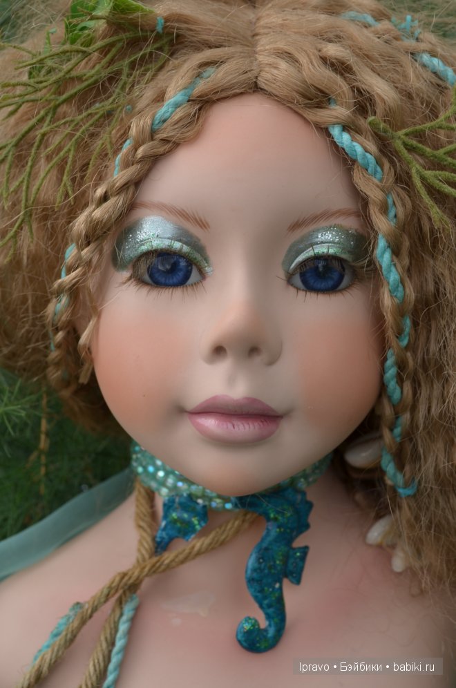 Русалки - миф или... Знакомство с куклой Sira die Meerjungfrau (морская нимфа) от Shirley