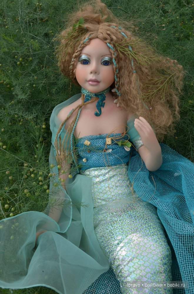 Русалки - миф или... Знакомство с куклой Sira die Meerjungfrau (морская нимфа) от Shirley