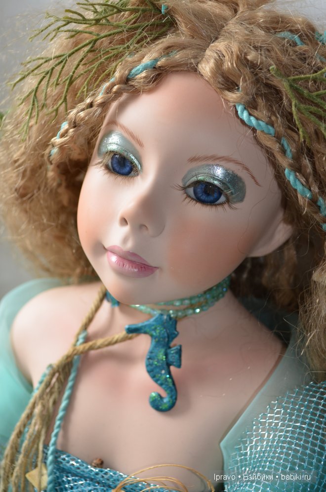 Русалки - миф или... Знакомство с куклой Sira die Meerjungfrau (морская нимфа) от Shirley