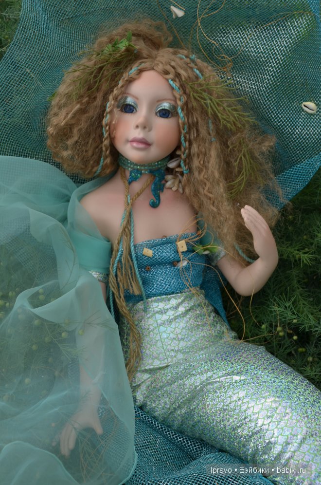 Русалки - миф или... Знакомство с куклой Sira die Meerjungfrau (морская нимфа) от Shirley