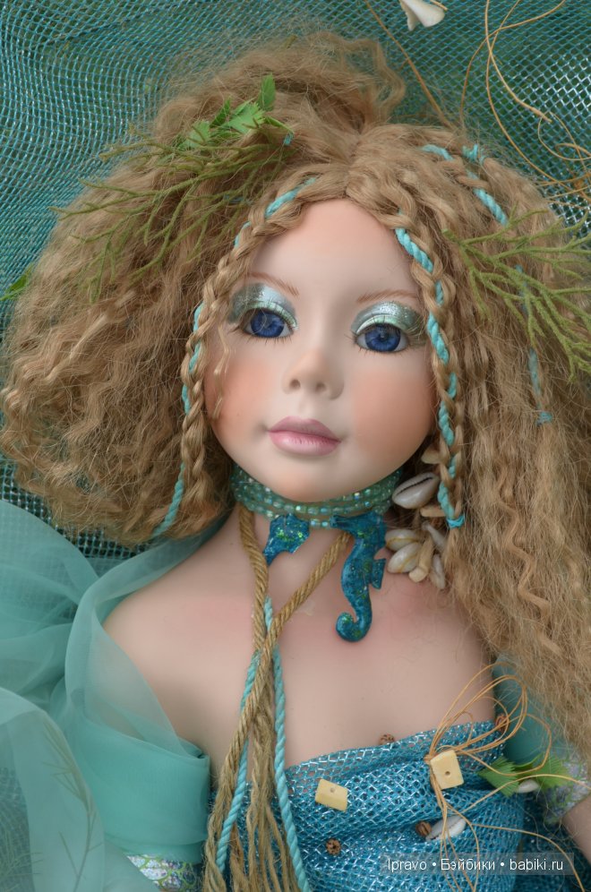 Русалки - миф или... Знакомство с куклой Sira die Meerjungfrau (морская нимфа) от Shirley